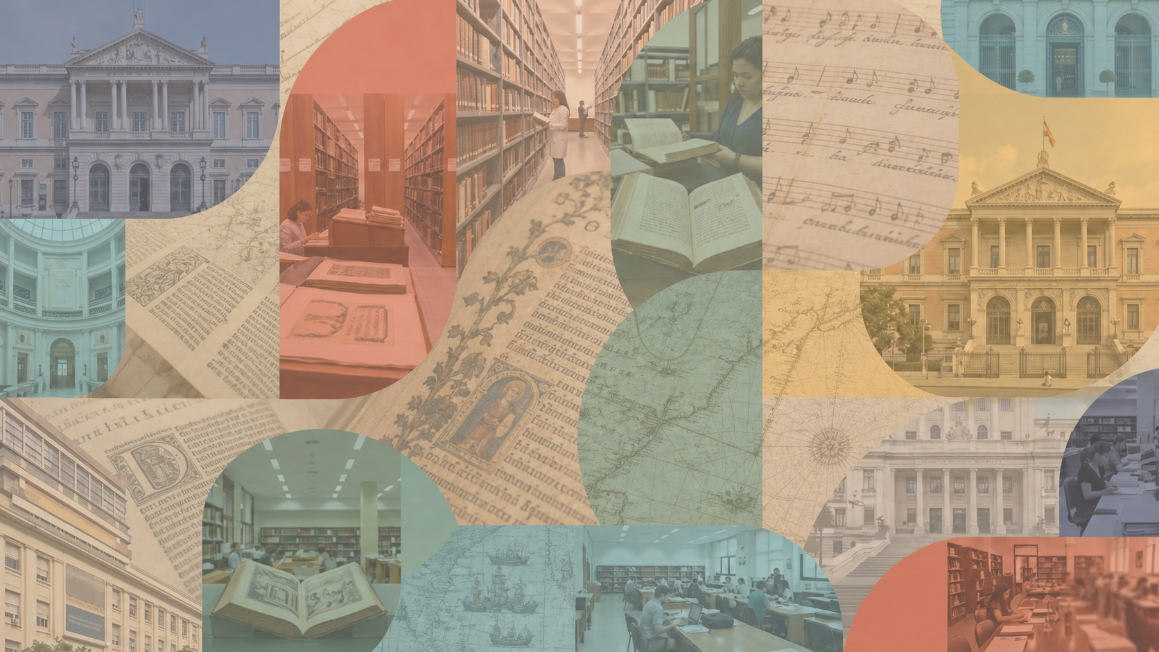 Mosaico de bibliotecas de ABINIA